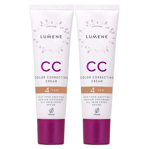 Набор средств для лица LUMENE Набор CC-кремов CC Color Correcting Cream SPF 20