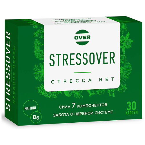 БАД к пище "Stressover" успокоительное средство