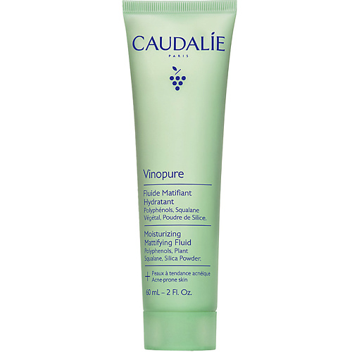 Флюид для лица CAUDALIE Матирующий увлажняющий флюид Vinopure Mattifying Fluid