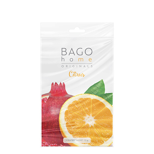 Саше BAGO HOME Саше ароматическое ORIGINALS Цитрус
