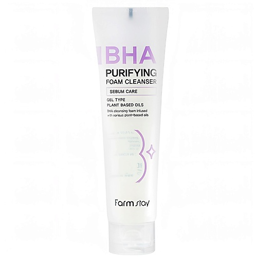 Пенка для умывания FARMSTAY Пенка для лица с BHA кислотами BHA Purifying