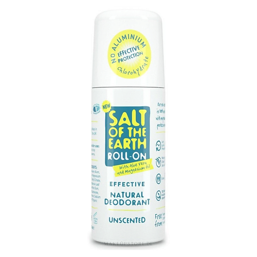 Дезодорант-ролик SALT OF THE EARTH Дезодорант роликовый эффективный Effective Unsented