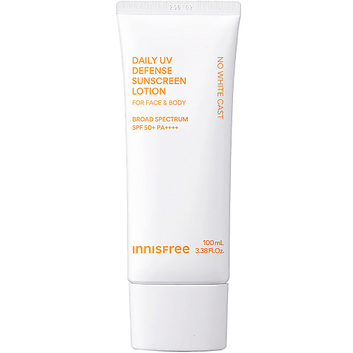

INNISFREE Ежедневный солнцезащитный крем SPF 36 Daily UV Defense Sunscreen 100, Ежедневный солнцезащитный крем SPF 36 Daily UV Defense Sunscreen