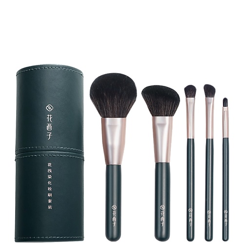 Набор средств для макияжа FLORASIS Набор кистей для нанесения макияжа Soft Blooming 5-Piece Brush Set