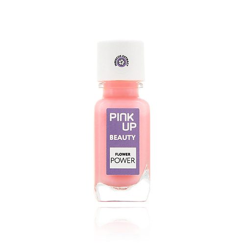 Укрепитель для ногтей PINK UP Средство против ломкости ногтей BEAUTY Flower power
