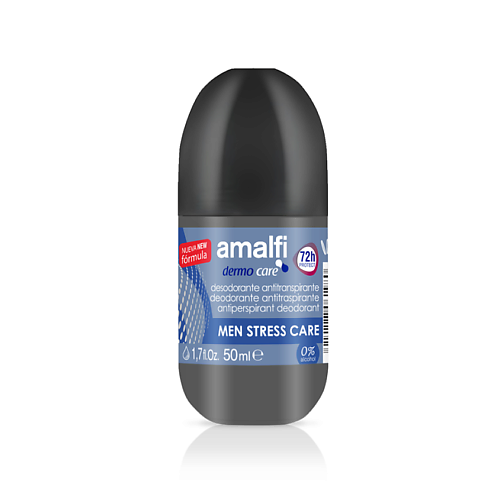 Дезодорант-ролик AMALFI Дезодорант-антиперспирант шариковый мужской MEN STRESS CARE