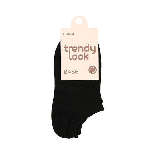 Носки TRENDY LOOK Подследники BASE (черные) one size