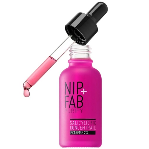Сыворотка для лица NIP&FAB Концентрат для лица с салициловой кислотой 2% Purify Fix Concentrate Extreme 2%