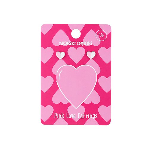 Серьги MORIKI DORIKI Сережки Little Star Pink Love