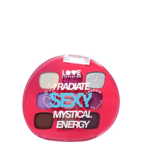 Тени для век LOVE GENERATION Палетка теней для век I radiate sexy mystical energy