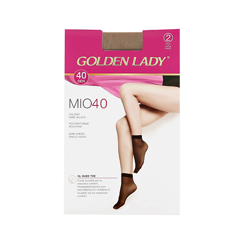 Носки GOLDEN LADY Носки женские MIO 40 den ( Melon) 2 пары