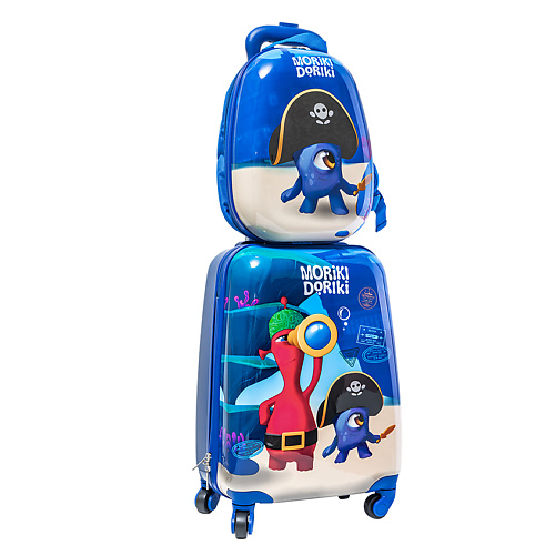 Набор для путешествий MORIKI DORIKI Набор для путешествий (чемодан и рюкзак) Pirate Travel Set