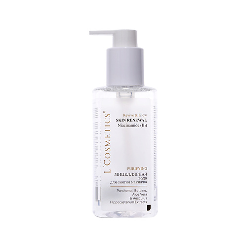 Мицеллярная вода LCOSMETICS Мицеллярная вода REVIVE & GLOW PURIFYING для зрелой кожи