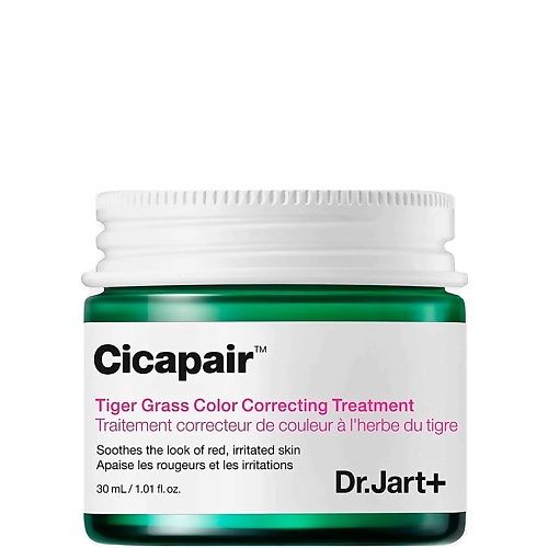 

DR. JART+ CC-крем корректирующий цвет лица Cicapair Tiger Grass Color Correcting Treatment 30, CC-крем корректирующий цвет лица Cicapair Tiger Grass Color Correcting Treatment