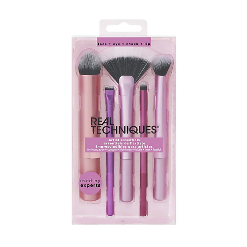 Набор кистей REAL TECHNIQUES Набор кистей для макияжа ARTIST ESSENTIALS SET