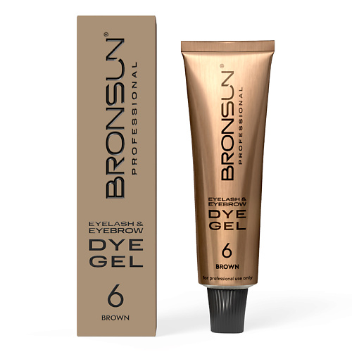 Краска для бровей BRONSUN Гель-краска для ресниц и бровей Eyelash and Eyebrow DYE