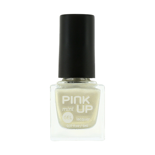 Лак для ногтей PINK UP Лак для ногтей MINI GEL с эффектом геля