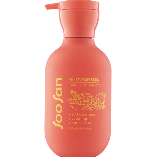 Гель для душа SOOSAN Гель для душа с ароматом мандарина и манго Shower Gel Tangerine And Mango