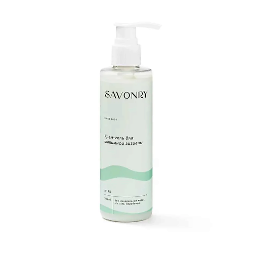 Гель для интимной гигиены SAVONRY Крем-гель для интимной гигиены