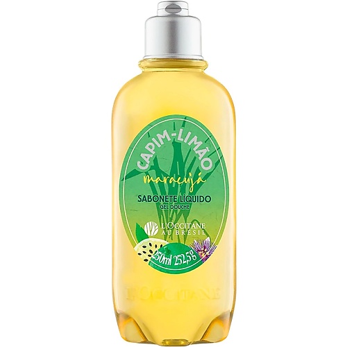 Гель для душа L'OCCITANE AU BRESIL Гель для душа Лемограсс-Маракуйя Capim-Limao Maracuja Sabonete Liquido
