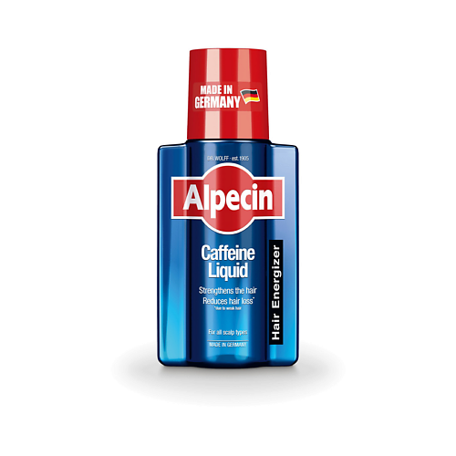 Тоник для ухода за волосами ALPECIN Кофеиновый тоник против выпадения волос Coffein Liquid Hair Energizer