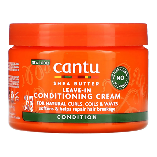Крем для ухода за волосами CANTU Крем для волос Shea Butter Leave-In Conditioning Cream