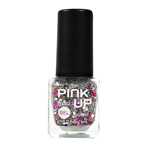 PINK UP Лак для ногтей MINI GEL с эффектом геля