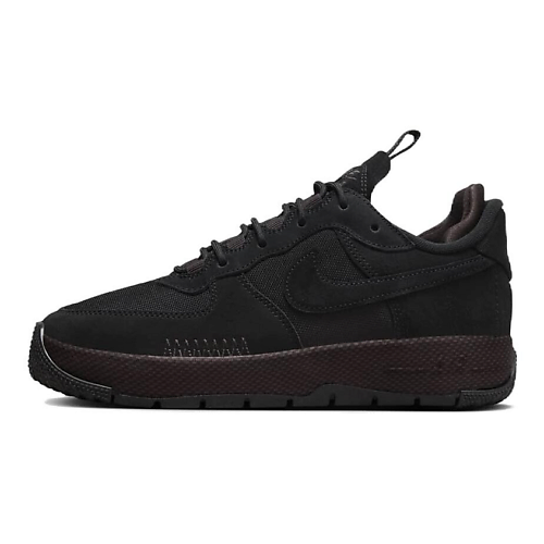 Кроссовки NIKE Кроссовки мужские Air Force 1 Wild Low Black Velvet Brown