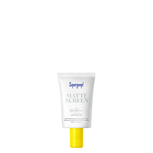 Солнцезащитный крем для лица SUPERGOOP! Матирующий крем для лица Mattescreen SPF30
