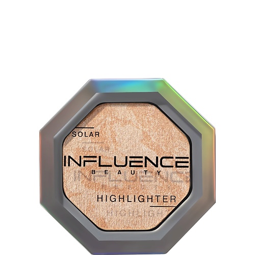 Хайлайтер для лица INFLUENCE BEAUTY Хайлайтер SOLAR с сияющими частицами