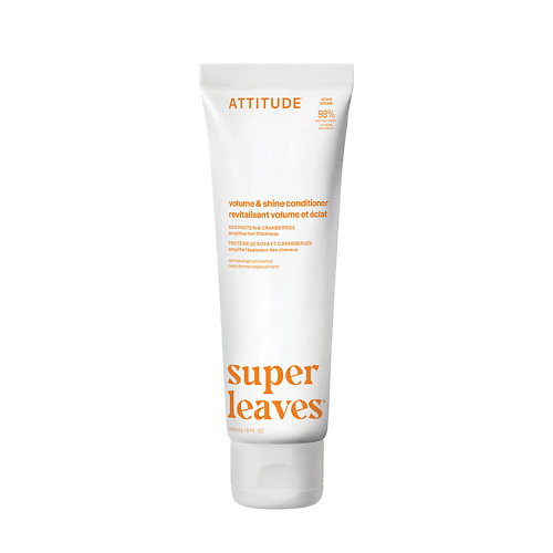 Кондиционер для волос ATTITUDE Кондиционер для волос Super Leaves Volume & Shine Soy Protein & Cranberries