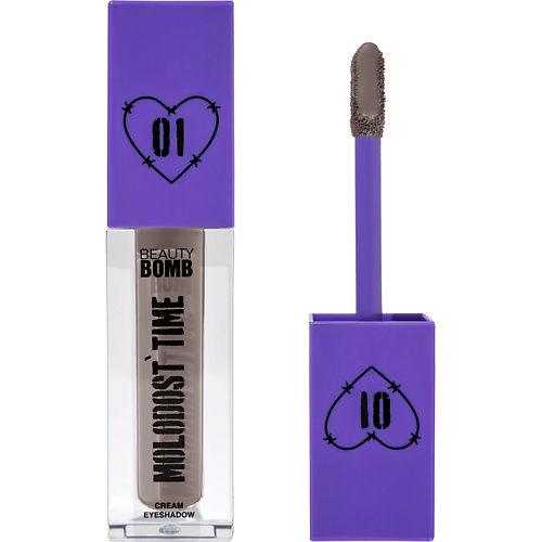 Тени для век BEAUTY BOMB Кремовые тени для глаз Molodost` time Cream Eyeshadow