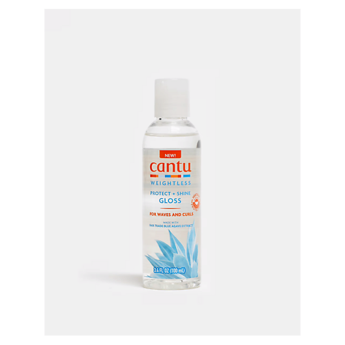 Спрей для ухода за волосами CANTU Легкий блеск-флюид для волос Weightless Protect + Shine Gloss