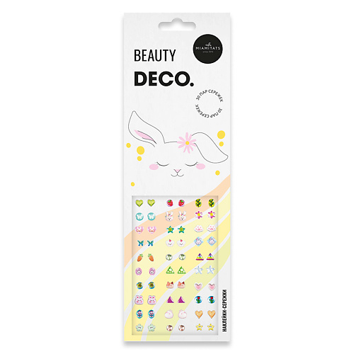 

DECO. Тату-сережки STICK ON EARINGS by Miami tattoos переводная (bunny), Тату-сережки STICK ON EARINGS by Miami tattoos переводная (bunny)