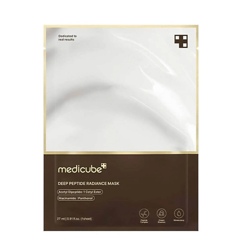 Маска для лица MEDICUBE Маска для сияния кожи Deep Peptide Radiance Mask