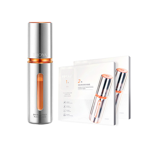 Набор средств для лица PROYA Набор для сияния и упругости кожи Double Effect Brightening 3.0: Эссенция + Маски