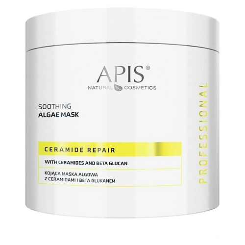 

APIS NATURAL COSMETICS Успокаивающая альгинатная маска Professional Ceramide Repair 200, Успокаивающая альгинатная маска Professional Ceramide Repair