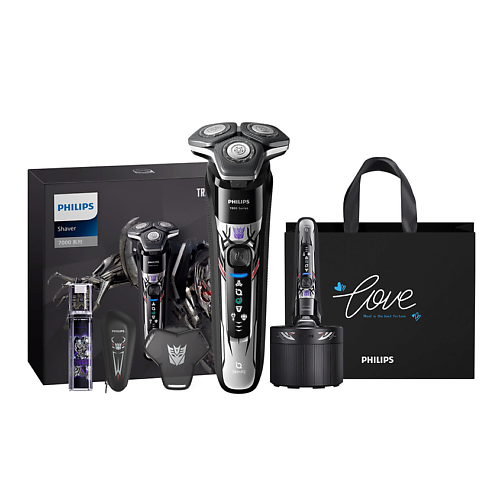 Электробритва PHILIPS Электробритва Series 7000 S7618 + Чехол + Станция очистки + Зарядное устройство