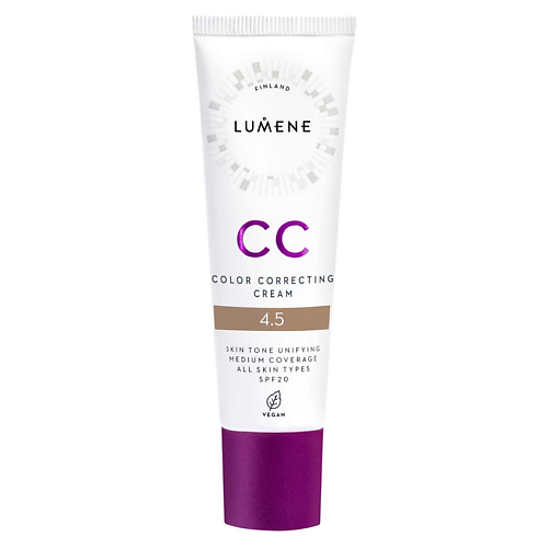 LUMENE Легкий тонирующий крем CC Color Correcting Cream SPF20