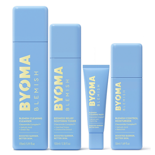 Набор средств для лица BYOMA Набор для проблемной кожи Blemish System