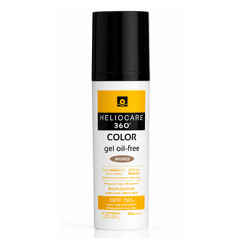 

CANTABRIA LABS Оттеночный солнцезащитный гель для лица Heliocare 360 SPF 50+ 50, Оттеночный солнцезащитный гель для лица Heliocare 360 SPF 50+