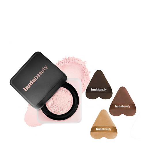 Набор средств для макияжа HUDA BEAUTY Набор пудры и пуховок Easy Bake & Puff Set