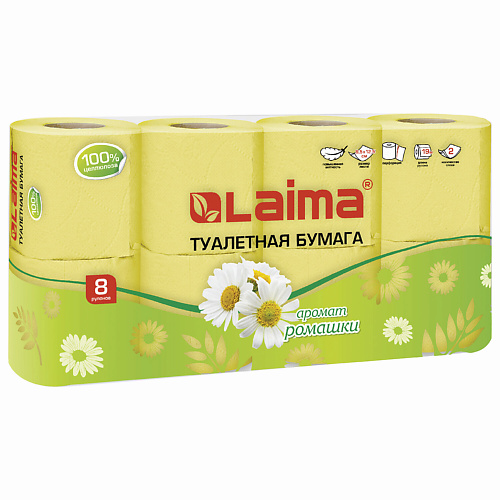 Бумага туалетная бытовая