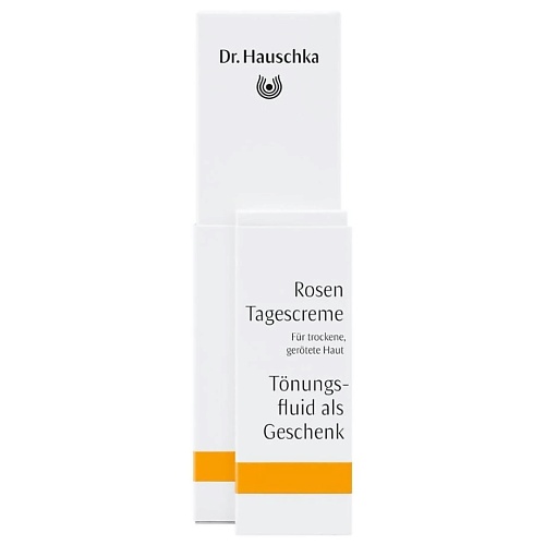 Набор средств для лица DR. HAUSCHKA Набор для лица Dr. Hauschka: Дневной крем Rose Day Cream Light + Тонирующий флюид