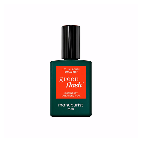 

MANUCURIST Гель-лак green flash Nagellack LED gel 15, Гель-лак green flash Nagellack LED gel