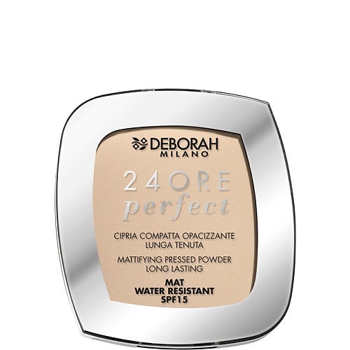 Пудра для лица DEBORAH MILANO DEBORAH Пудра для лица матирующая стойкая 24Ore Perfect Compact Powder