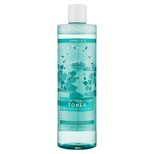 Тоник для лица LUMENE Очищающий балансирующий тонер для жирной кожи Deeply Purifying Toner