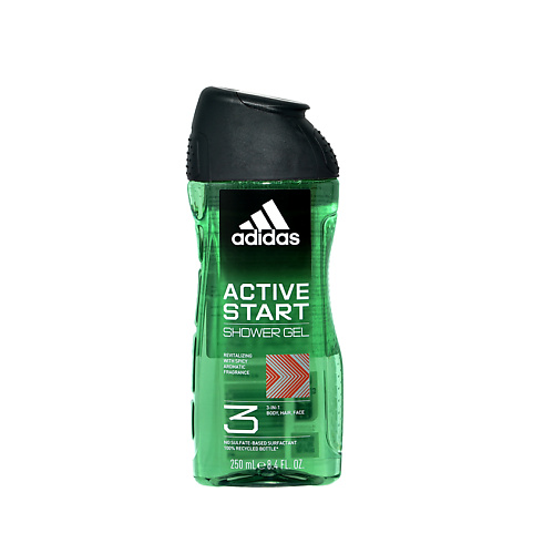 Гель для душа ADIDAS Гель для душа Active Start 3в1