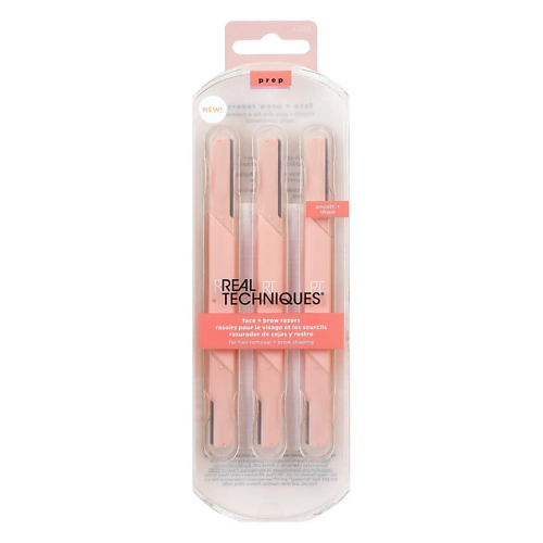 Бритва для лица REAL TECHNIQUES Набор бритв для лица и бровей Face + Brow Razors