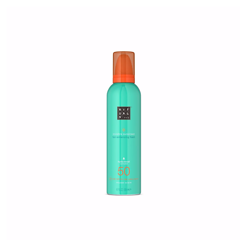 Солнцезащитный спрей для тела RITUALS ... Солнцезащитная пенка The Ritual of Karma Foaming Sun Protection SPF 50